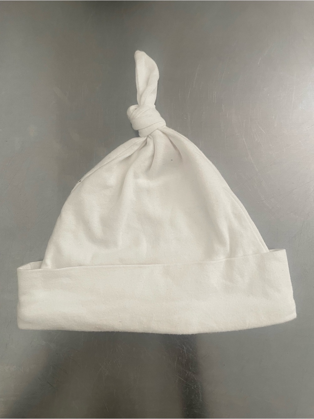 BURBERRY White Unisex Baby / Toddler Knot Hat With Logo - XXS - Picture 4 of 9